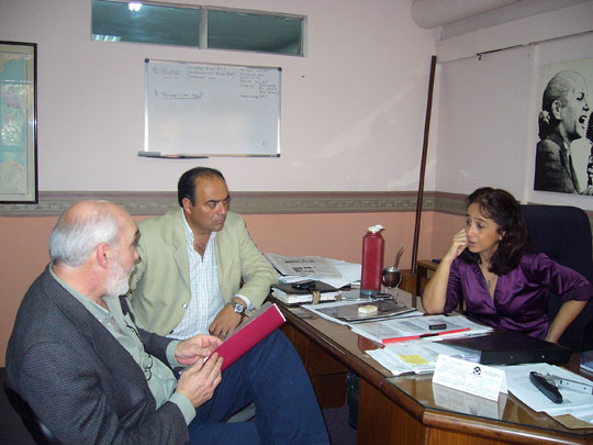 La Secretaria de Salud se reunió con Flores y Giordanengo - FM Riel